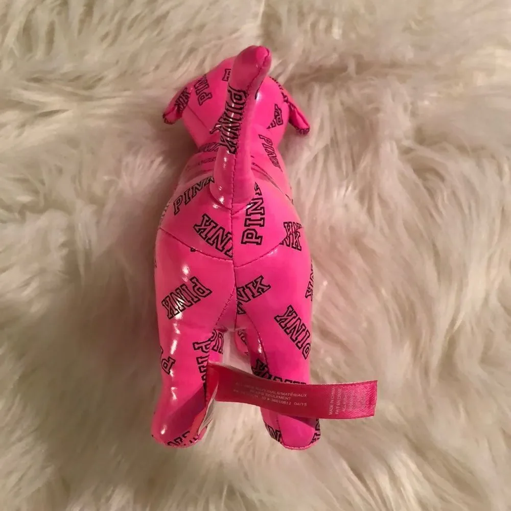 PINK Victoria's Secret Bright Pink Dog Logo 2015 - Picture 5 of 13